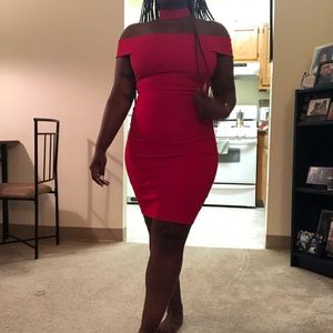Forever 21 Off -the- Shoulder Dress